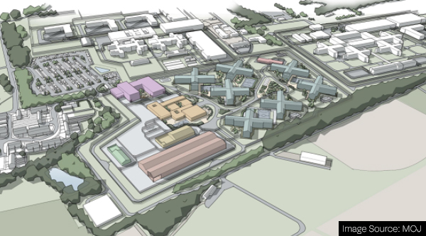Prison construction plans for HMP Wymott
