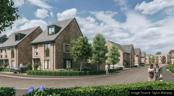 Taylor Wimpey Artillery Mews private housing construction development 