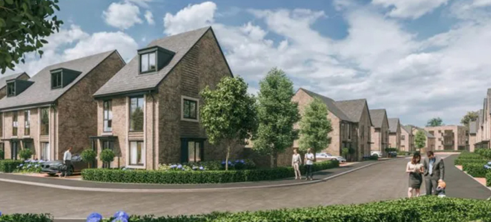 Taylor Wimpey Artillery Mews private housing construction development