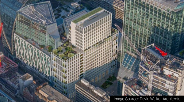 An artist's impression of the new Tenter House Office Project in London